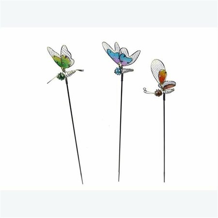 YOUNGS Garden Stake, Assorted Color - 3 Piece 70198
